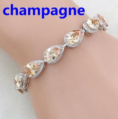 Rhinestone Chain Bracelet