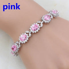 Rhinestone Chain Bracelet