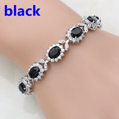 Rhinestone Chain Bracelet