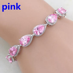 Rhinestone Chain Bracelet