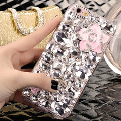 Fox Rhinestone Case Bling Cover coque for iPhone