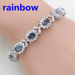 Rhinestone Chain Bracelet