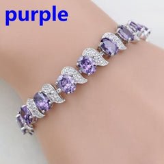 Rhinestone Chain Bracelet