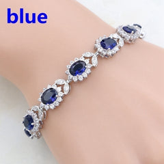 Rhinestone Chain Bracelet