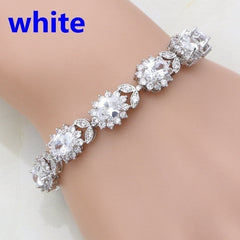 Rhinestone Chain Bracelet