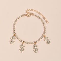 Money sign Shape anklet