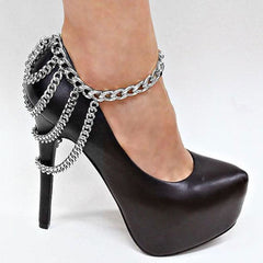 Anklet Elegant Metal Shoe Chains