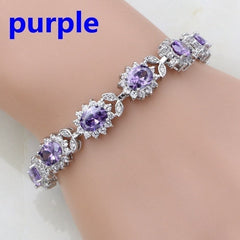 Rhinestone Chain Bracelet