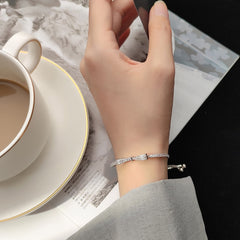 Sterling Silver Bowknot Bracelet