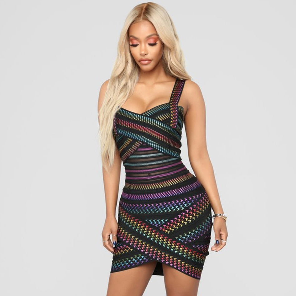 All about rainbows Mini Dress Sleeveless