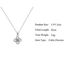 To My Mother in law Necklace Women Round Small AAA Zircon High Quality Pendant Necklace Mother&#39;s Day Jewelry Birthday Gift
