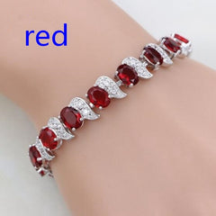 Rhinestone Chain Bracelet