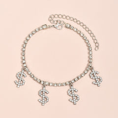 Money sign Shape anklet