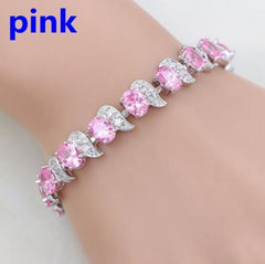 Rhinestone Chain Bracelet