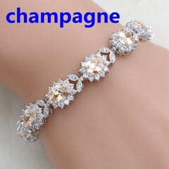 Rhinestone Chain Bracelet