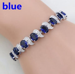 Rhinestone Chain Bracelet