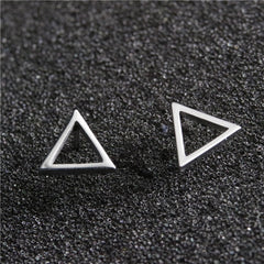 2023 Stainless Steel Earrings Geometric Women Men Hip hop Black Star Ghost Spike Stud Earring Fashion Jewelry Best Gift пирсинг