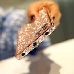 Bling Rhinestone Glitter Crystal Dimond Bumper Case For Iphone