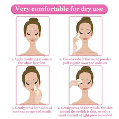 Triangle Powder Puff Mini Face Makeup Sponge