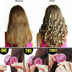 Soft Rubber Hair Care Rollers Silicone Hair Curler