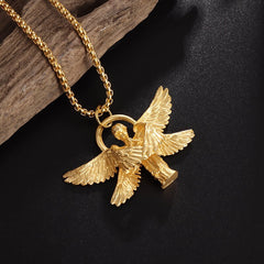 Handmade Angel Seraph Pendant Necklace for Women