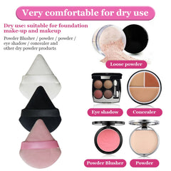 Triangle Powder Puff Mini Face Makeup Sponge