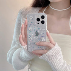 3D Crystal Bear Glitter Phone Case For iPhone