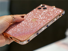 Bling Rhinestone Glitter Crystal Dimond Bumper Case For Iphone