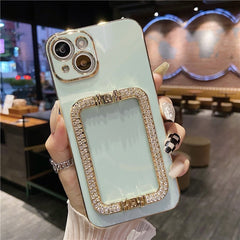 Glitter Square Holder Phone Cases for IPhone