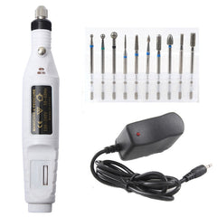 1 Set Professional Electric Nail Drill Machine Manicure Machine Pedicure Drill Set Nail File Nail Drill Equipment Tools