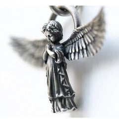 Handmade Angel Seraph Pendant Necklace for Women