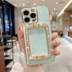 Glitter Square Holder Phone Cases for IPhone