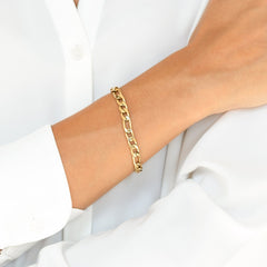 Snake Chain Bracelets Gold Plated Stainless Steel