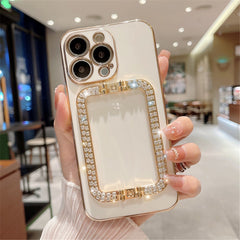 Glitter Square Holder Phone Cases for IPhone