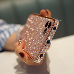 Bling Rhinestone Glitter Crystal Dimond Bumper Case For Iphone