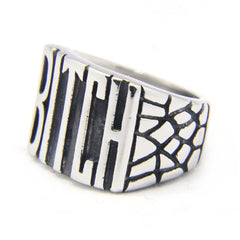 Stainless Steel Punk Rock Style Jewelry Size 5-11