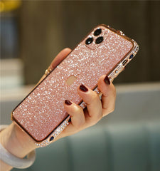 Bling Rhinestone Glitter Crystal Dimond Bumper Case For Iphone