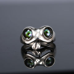 Charm Frog Rings