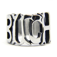 Stainless Steel Punk Rock Style Jewelry Size 5-11