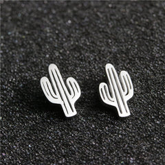 2023 Stainless Steel Earrings Geometric Women Men Hip hop Black Star Ghost Spike Stud Earring Fashion Jewelry Best Gift пирсинг