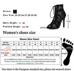 Light Comfort High Heels Open Toe Dancing Sandals