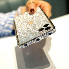 Bling Rhinestone Glitter Crystal Dimond Bumper Case For Iphone