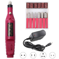 1 Set Professional Electric Nail Drill Machine Manicure Machine Pedicure Drill Set Nail File Nail Drill Equipment Tools