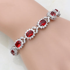 Rhinestone Chain Bracelet