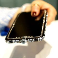 Bling Rhinestone Glitter Crystal Dimond Bumper Case For Iphone