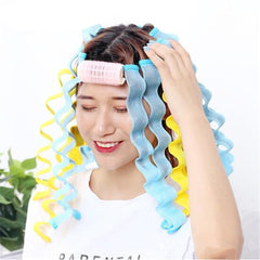 Heatless Hair Rollers Soft Curls