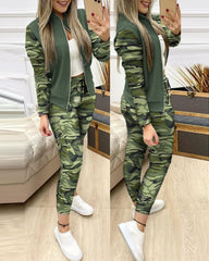 Two Piece Set Outfits Autumn Women track set