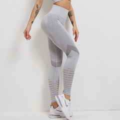 Mesh Leggings High Waist Seamless